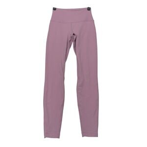 Lululemon Align High-Rise Pant 28 Nulu Mauve Pink Yoga Leggings LW5CTIS Size 4